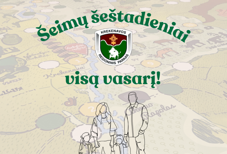 Šeimų šeštadieniai visą vasarį