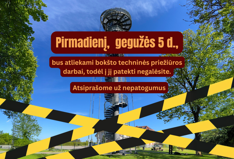 Trumpam uždaromas bokštas