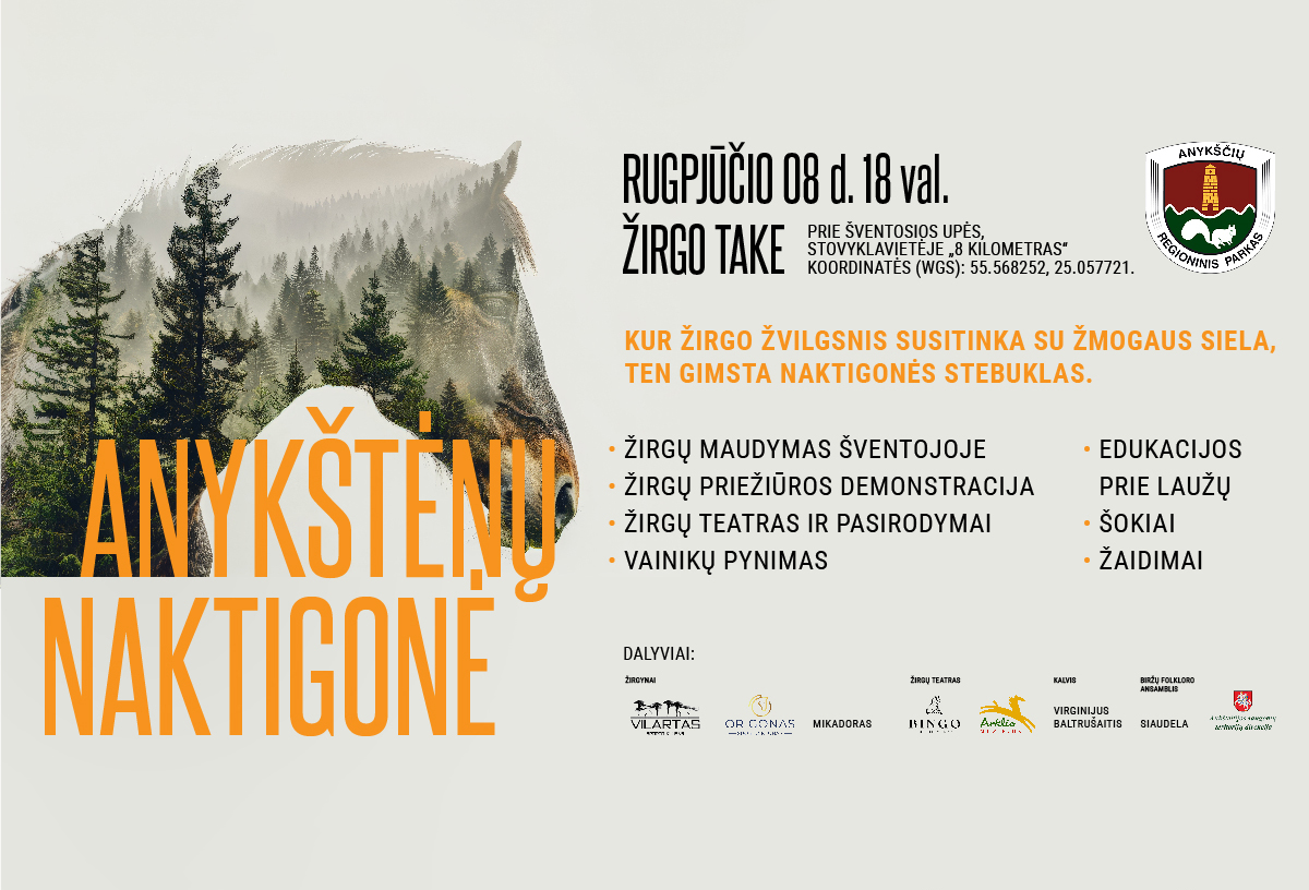 Rytoj – į naktigonę!