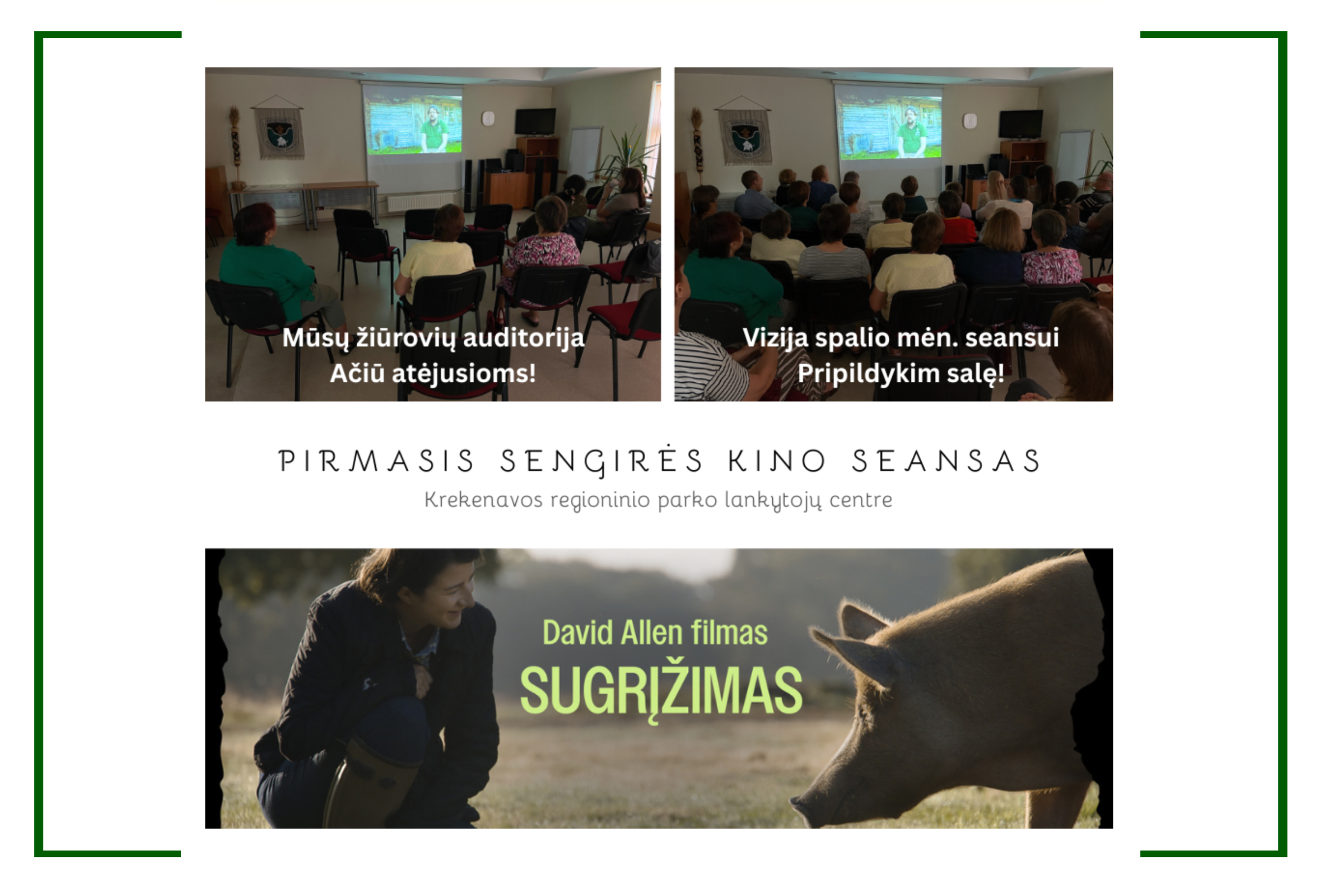 Žiūrėjome filmą „Sugrįžimas“