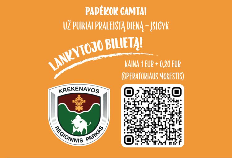 Įsigyti regioninių parkų lankytojo bilietą – jau paprasčiau nei anksčiau