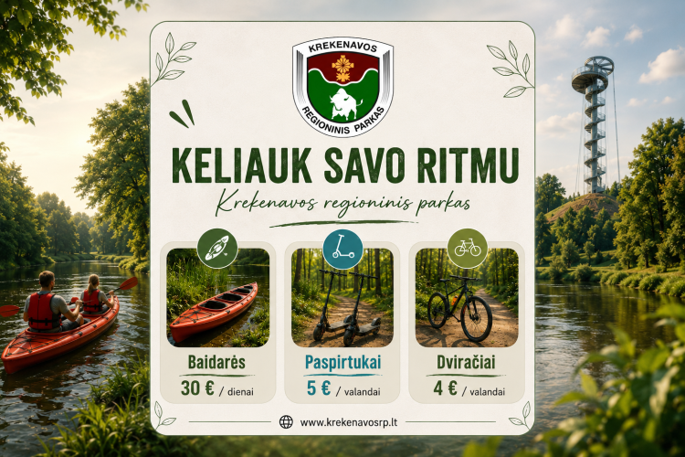 Keliauk savo ritmu